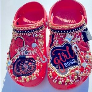 Custom Girl Boss Crocs